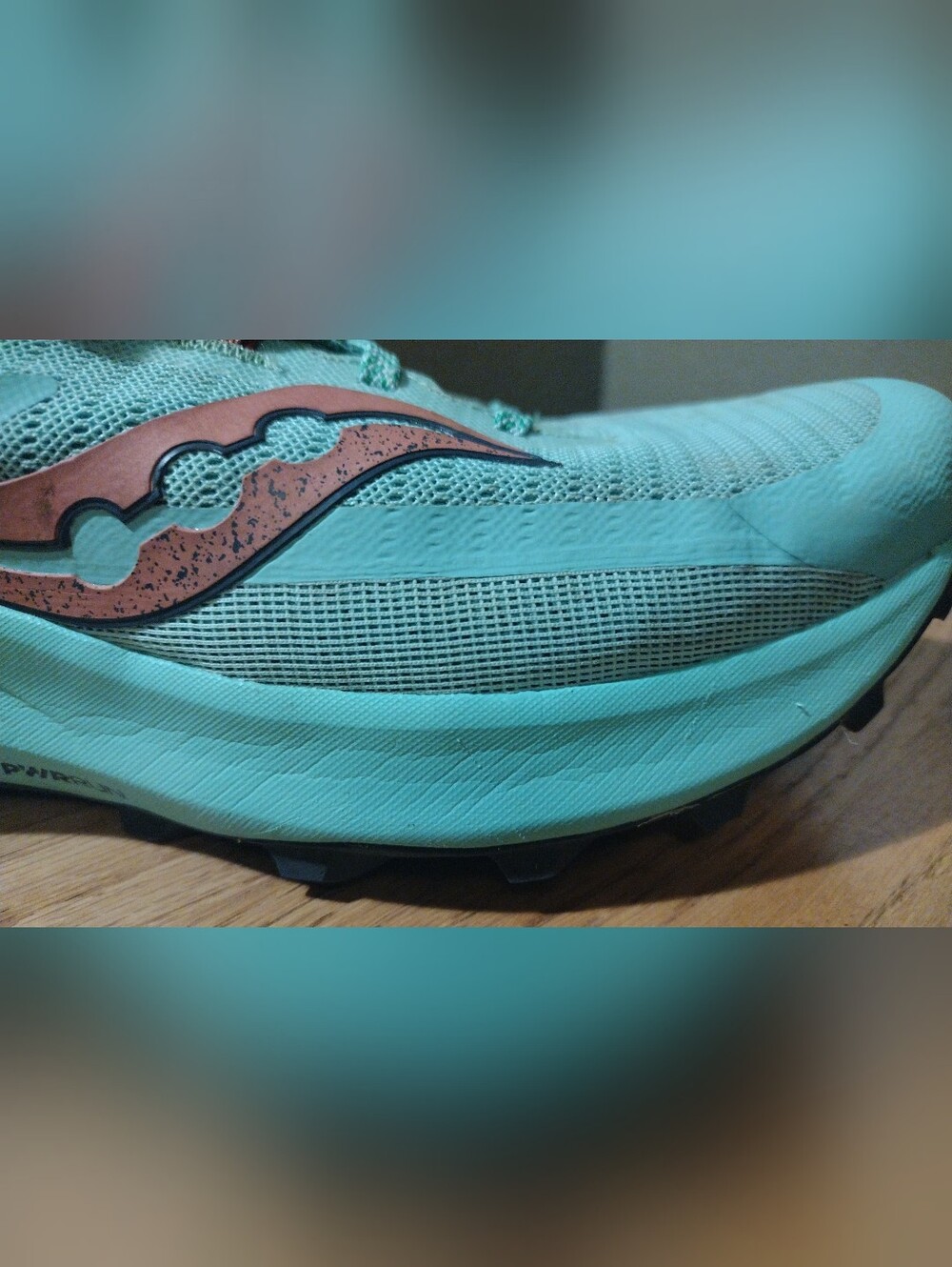 SAUCONY Peregrine 13 Women's Size 9. Sprig/Canopy (Mint Green) Off Road Trail - Picture 12 of 16